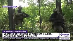 Ukrainian Fighter Pilots, Firing U.S. Missiles, Get Back in the Fight News Clip