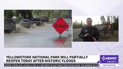 Yellowstone National Park Partially Reopens After Historic Flooding News Clip