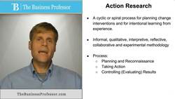Action Research Instructional Video