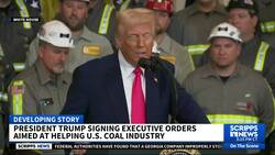 Trump moves to supercharge coal industry with new executive order News Clip