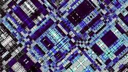 Moving abstract geometric pattern. Stock Footage