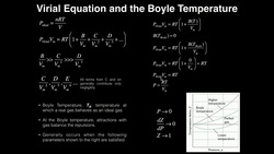Virial Equation of State & The Boyle Temperature Instructional Video