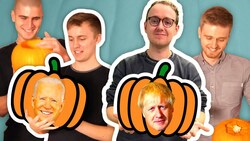Guess the Politicians we Carved into Pumpkins - TLDR News Instructional Video