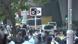 CLEAN : Hong Kong media mogul facing national security charge leaves court News Clip