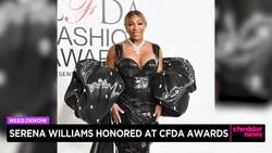 Serena Williams Honored at Council of Fashion Designers Awards News Clip