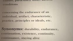 Survival Definition Stock Footage