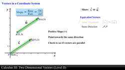Calculus III: Two Dimensional Vectors (Level 2 of 13) Instructional Video