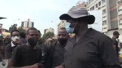 CLEAN : Angola doctors march against virus-linked police violence News Clip