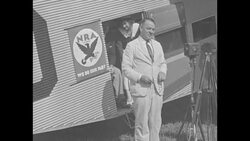 Gen. Hugh Johnson, head of the National Recovery Administration News Clip