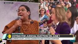 Mexico judicial elections to choose country-wide judges based on popular vote News Clip