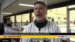 How experts make curling ice for the 2025 Montana's Brier News Clip