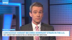 UK Variant Spreading thru U.S. News Clip