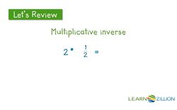 Solving Equations in One Variable Using Multiplicative Inverses Instructional Video