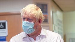 Boris Johnson poses for selfies with members of NHS staff in Epsom News Clip