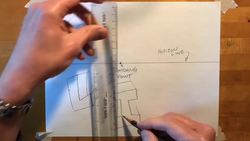 How To Make A Name Illusion Drawing Using One Point Linear Perspective Instructional Video