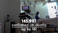 Coronavirus in numbers: UK reports further 161 deaths News Clip