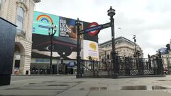 UK: Empty streets around London's tourist locations during Covid-19 lockdown. News Clip