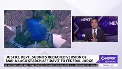 Justice Department Provides Judge With Redacted Trump Affidavit News Clip