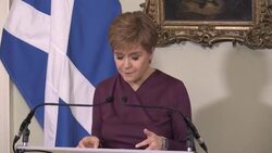 CLEAN : Sturgeon will consider all reasonable options to secure Scotland's right to self determination News Clip