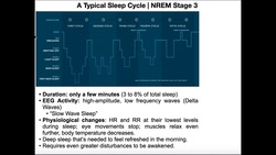 NREM Sleep, REM Sleep, & Normal Sleep Cycles Instructional Video