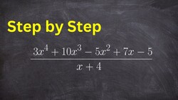 Long division algorithm Step by Step Instructional Video