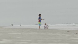 CLEAN : 'Here is our peace of mind': New York state beaches reopen to the public News Clip