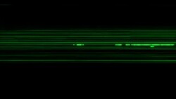 Noise on Analog TV Screen VHS Stock Footage