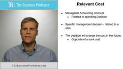 Relevant Costs Explained Instructional Video