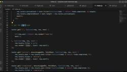 Express Framework Fundamentals - Secure Sign-Up with Auth0 and Node.js - Update Fetch Locals into Response Instructional Video