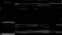 Noise on Analog TV Screen VHS Stock Footage