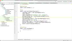 Selenium WebDriver Advanced - Industry Standard Framework - How to Return Page Objects Instructional Video