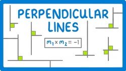 GCSE Maths - Perpendicular Lines #75 Instructional Video