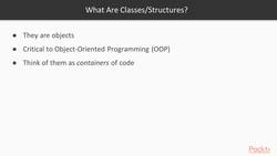 C++ Programming By Example - Why Use Classes and Structures? Instructional Video