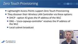 Cisco CCNA 200-301: The Complete Guide to Getting Certified - Wireless LAN Controllers and CAPWAP Instructional Video