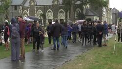 Christchurch Mayor at Botanic Gardens memorial News Clip