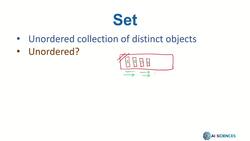 Data Science and Machine Learning (Theory and Projects) A to Z - Sets: Definition of Set Instructional Video