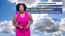 STORM WATCH: Dry, cool and windy temperatures in Brooklyn News Clip