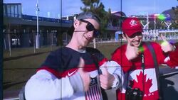 CLEAN : Russian skier stable but serious after bre News Clip