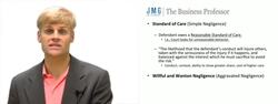 Breach of Duty of Care - Negligence Lawsuit Instructional Video