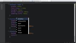 Modern Web Design with HTML5, CSS3, and JavaScript - Setting a Page Footer Instructional Video