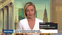 Tesla Shares Should've Fallen Further, Needham Analyst Gill Says News Clip