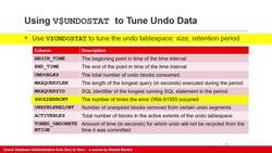 Oracle Database Administration from Zero to Hero - Managing Undo Data (Part 2 of 3) Instructional Video