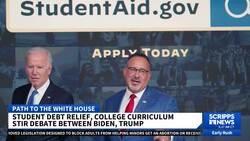 Comparing the records of Biden and Trump on higher education News Clip