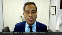 Eating ultra-processed foods linked to early colorectal cancer News Clip