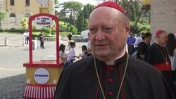 Pope meets 400-strong train of children Instructional Video