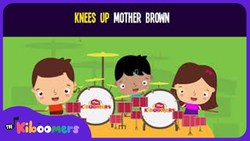 Knees Up Mother Brown Dance | Kids Songs | Nursery Rhymes Instructional Video