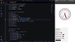 Modern JavaScript from the Beginning - Second Edition - Animated Clock - Part 2 Instructional Video