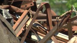 Neighbours fed up with Main Street rubble pile, over a year after fire News Clip