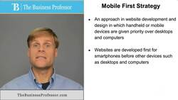 Mobile First Strategy Instructional Video