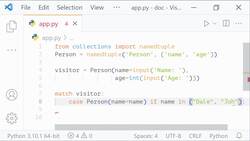 The Ultimate Guide to Python Programming With Python 3.10 - Match Object Instructional Video